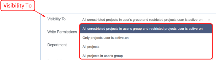 Admin - Resources and Users - 6 - Visibility