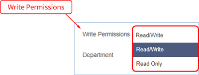 Admin - Resources and Users - 7 - Write Permissions