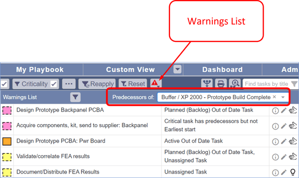 Apr 2023 - Filter Warnings List by Milestone - 2