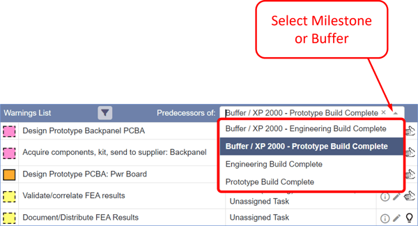 Apr 2023 - Filter Warnings List by Milestone - 3