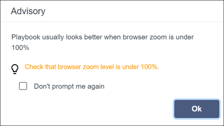 Dec 1, 2022 - Enhancements - 2 - Zoom level advisory