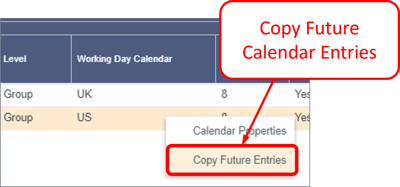 Jan 2024 - NWD Admin - 5 - Copy Future Calendar Entries