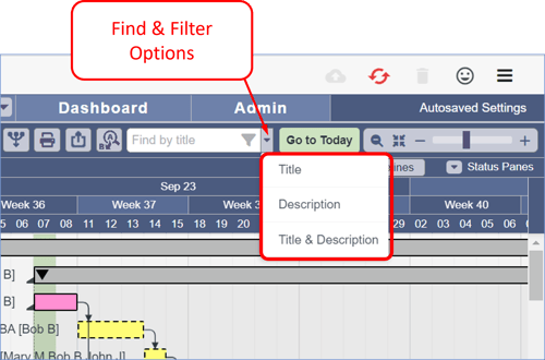 Find & Filter by Options - 1