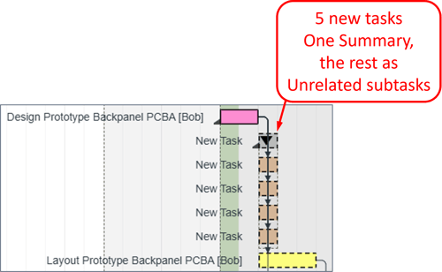 Jan 2025 - Create Multiple Tasks - One Summary, the rest as unrelated subtasks - 05