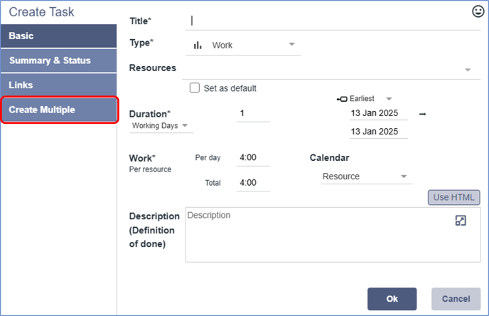 Jan 2025 - Create Multiple Tasks with Pre-defined Relationships - 01